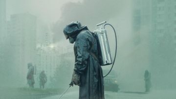 El pulverizador de metal en Chernobyl S01E04