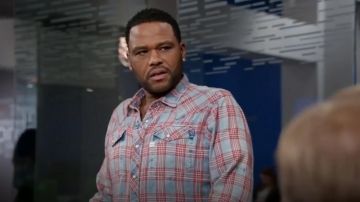 Camisa de manga larga G Star Tacoma usada por Andre 'Dre' Johnson (Anthony Anderson) en negro (S03E05)