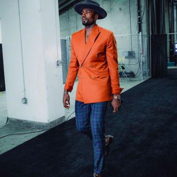 Grand Fedora chapeau porté par Serge Ibaka sur son Instagram account @sergeibaka