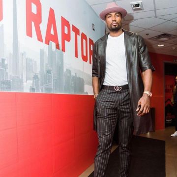 Rose Sentit Fedora Chapeau porté par Serge Ibaka sur son Instagram account @sergeibaka