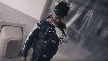 Supreme x Fox Moto Jersey worn by Scarlxrd in his HEAD GXNE. music video