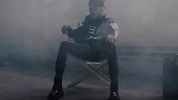 Dr. Martens Jadon Boots worn by Scarlxrd in his HEAD GXNE. music video
