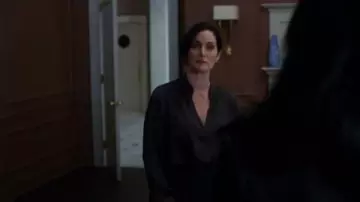 L'Agence Marcella Bodysuit worn by Jeri Hogarth (Carrie-Anne Moss) in Marvel's Jessica Jones (Season03 Episode12)
