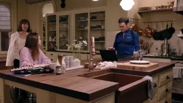 Blue Under Armor Shirt worn by Elgie (Billy Crudup) as seen in Where'd You Go, Bernadette