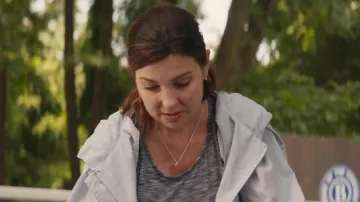 Grey Sport Tank worn by Amy Harrison (Shari Rigby) in Overcomer