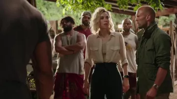 Le chemisier blanc de Hattie Shaw (Vanessa Kirby) dans Fast & Furious : Hobbs & Shaw