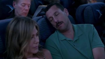 Polo green classic by Nick Spitz (Adam Sandler) in Murder Mystery