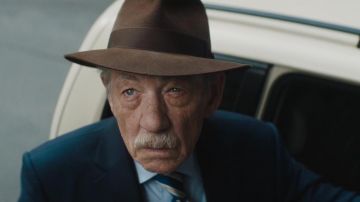 Brown fedora hat worn by Roy Courtnay (Ian McKellen) as seen in The Good Liar