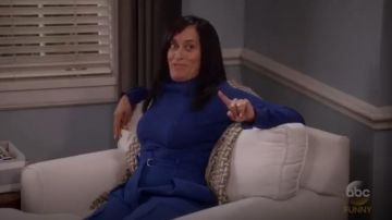 3.1 Phillip Lim Puffy Cable Turtleneck Sweater usado por Rainbow Johnson (Tracee Ellis Ross) en negro (S04E13)