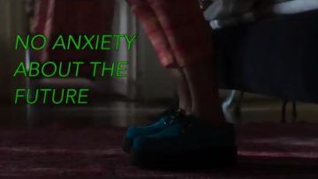 Demonia Platform D-Ring Lace-Up Creeper con delantal entretejido y detalle de tubería usado por Lauren Tsai en Legion (S03E01)