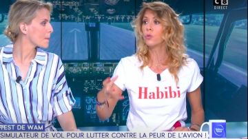 Le tee shirt Habibi de Rachel Bourlier dans William à midi le 26.06.2019