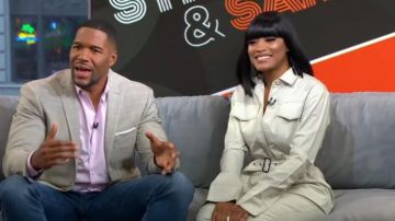 Orseund Iris  Workwear Belted Jumpsuit worn by Keke Palmer on Good Morning America June 25,2019