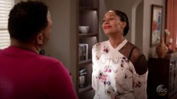 Rachel Comey Cast Robe portée par arc-en-ciel Johnson (Tracee Ellis Ross), en black-ish (S04E23)