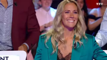 The jacket in satin Sandy Heribert in The great contest facilitators the 22.06.2019