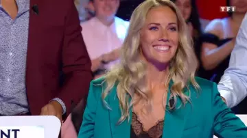 The camisole black silk Sandy Héribert in the great contest facilitators the 22.06.2019