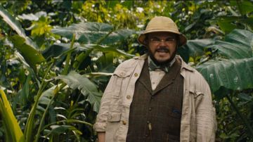 The bow tie worn by Jack Black in Jumanji : Welcome to the Jungle 2