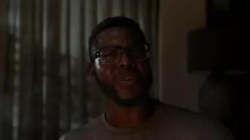 Grey / Black Eyeglasses worn by Gabe Wilson / Abraham (Winston Duke) in Us
