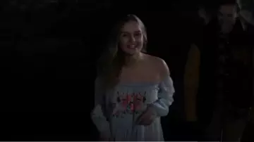 Free People Sunbeams Minidress worn by Elle Tomkins (Olivia DeJonge) in The Society (S01E04)