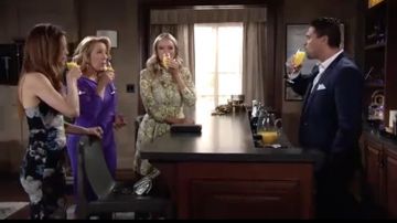 Nicholas Floral Ruched Silk Dress worn by Amelia Heinle as seen in The Young and the Restless JUNE 5, 2019