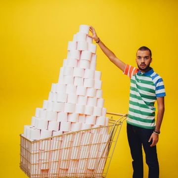 El polo a rayas que llevaba Oli en su cuenta de Instagram @oli_real