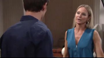 KimJakumDesigns Serenity Silver Kyanite Hoops usados por Sharon Case como se ve en The Young and the Restless JUNIO 11, 2019