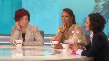 Elie Tahari Jezebel Button Front Tweed Jacket worn by Sharon Osbourne on The Talk