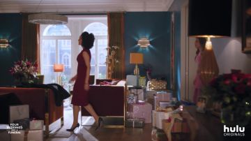 Shoes black Maya (Nathalie Emmanuel) in Four weddings and a funeral (Season 1)