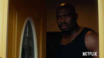 Black  Body Shaper Vest worn by Big Ass Dad (Israel Idonije) in Beats