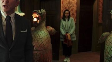 Biege Jacket worn by Marta (Ana de Armas) in Knives Out