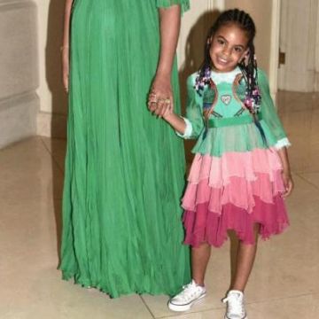 Converse Chuck Taylor Low Sneaker en Blanco usado por Blue Ivy Carter En marzo 3, 2017