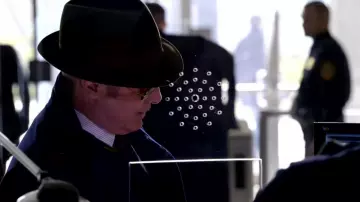 Dark Brown hat worn by Raymond 'Red' Reddington (James Spader) in The Blacklist (Season 03)