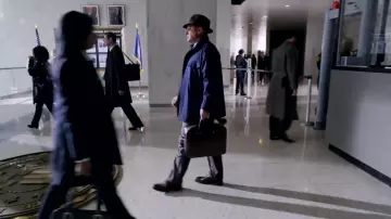 Dark brown leather Shoes worn by Raymond 'Red' Reddington (James Spader) in The Blacklist (Season 03)