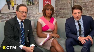 Agnona Cross Front Cap Sleeve Dress worn by Gayle King on CBS This Morning July 1, 2019