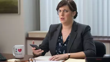 Square Gold Watch worn by Dawn (Allison Tolman) in The House