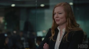 Black Elegant Work Blazer worn by Willa (Justine Lupe) in Succession (S02)