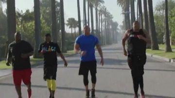 Leggings negros de 3/4 usados por Spencer Strasmore (Dwayne Johnson) en Ballers (Temporada 03)