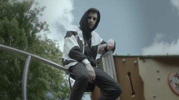 The sweatshirt hoody Columbine of Foda C clip Testament