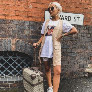 The shorts H&M on the account Instagram of @noholita