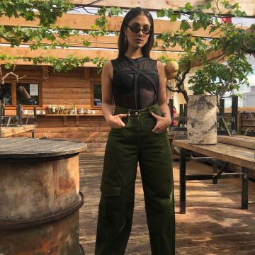 Las gafas de sol a escala Ambush usadas por Chilla en su cuenta de Instagram @chillaofficiel