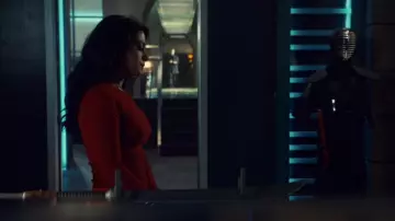Elizabeth and James Railey Dress with Side Cutout Detail worn by Isabelle Lightwood (Emeraude Toubia) in Shadowhunters (Season 03 Episode 13)