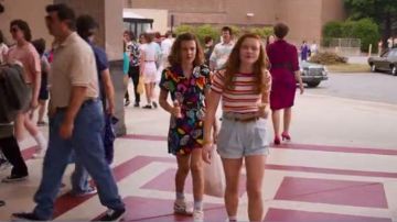 Reebok CL Leather Sneakers worn by Eleven (Millie Bobby Brown) in Stranger Things (Season 03 Episode 02)