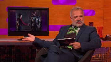 Dark Green 2 Piece Suit worn by Graham Norton in The Graham Norton Show 06/07/2019