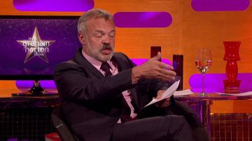 Pink Long Sleeve Colour Shirt worn by Graham Norton on The Graham Norton Show 6/7/2019