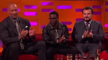 Black 2 Piece worn by Dwayne Johnson in The Graham Norton Show 08/10/2019