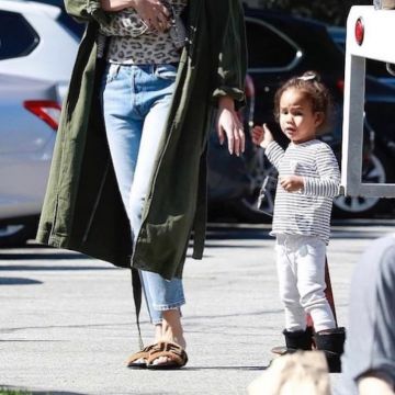 UGG Mini Bailey Bow II Boots worn by Luna Stephens at New York City May 21, 2019