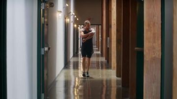 The shorts sport worn by Captain Fucktastic (Kellan Lutz) in This that want men