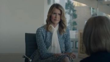 Roland Mouret Delen Jacket worn by Renata Klein (Laura Dern) in Big Little Lies (S02E05)