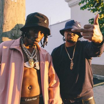 Kangol Hat de Joey Bada$$ en la cuenta de Instagram @joeybadass