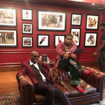 Los mocasines Gucci de ASAP Ferg en su cuenta de Instagram @asapferg