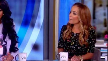 Altuzarra Sylvia Floral Dress worn by Sunny Hostin on The View  JULY 9, 2019